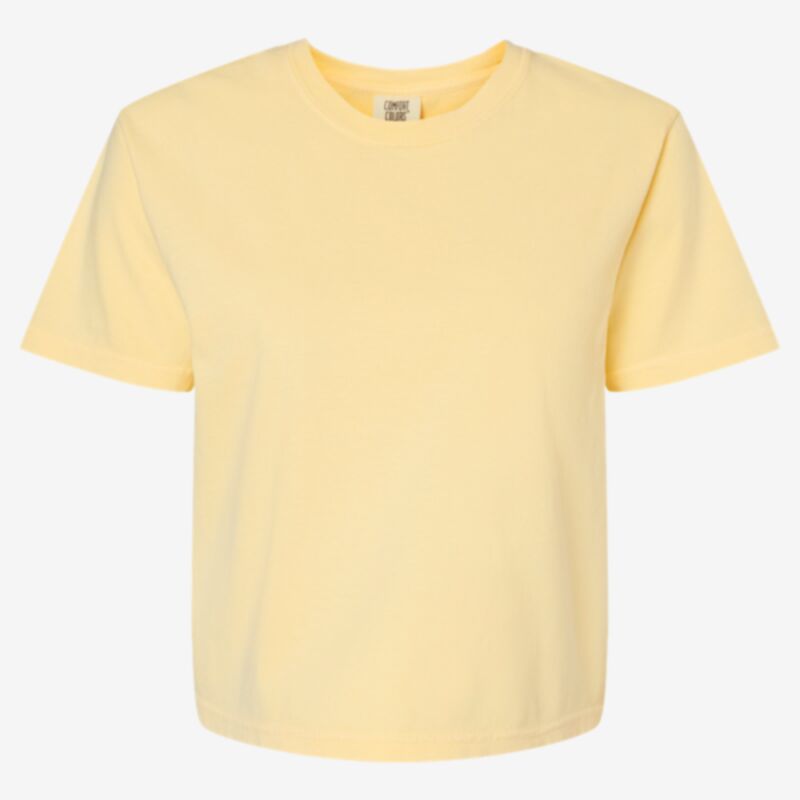 Women's Garment-Dyed Heavyweight Boxy T-Shirt Thumbnail