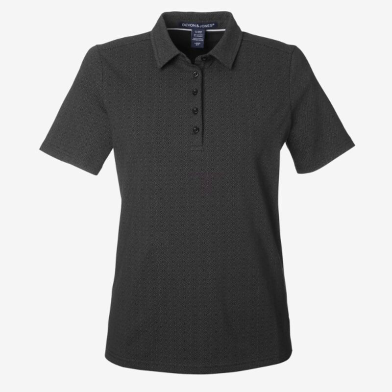 Women's Crownlux Performance® Geo Polo Thumbnail