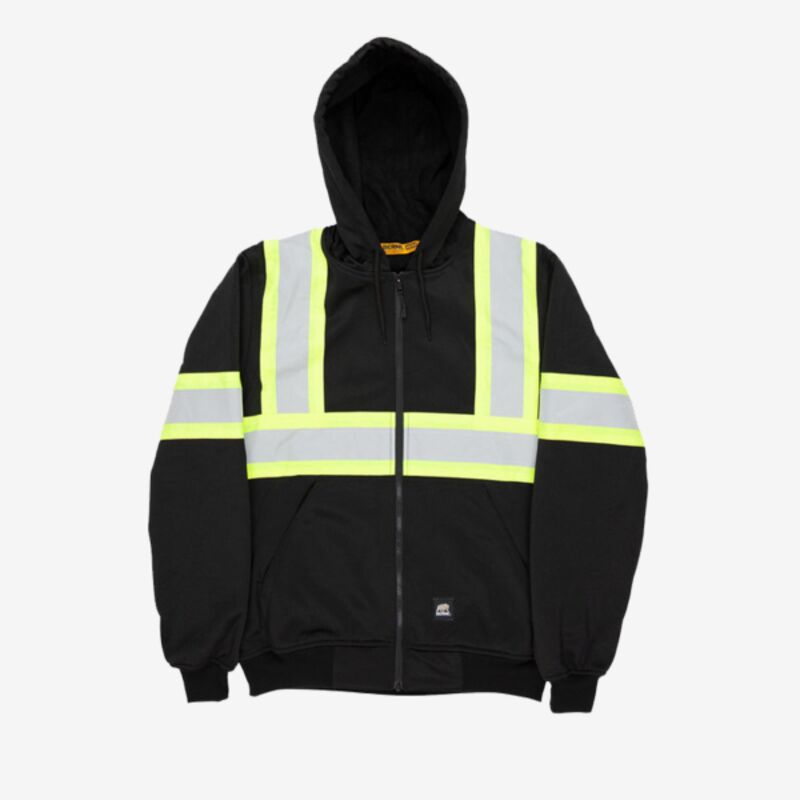 Safety Striped Therman Lined Sweatshirt Thumbnail