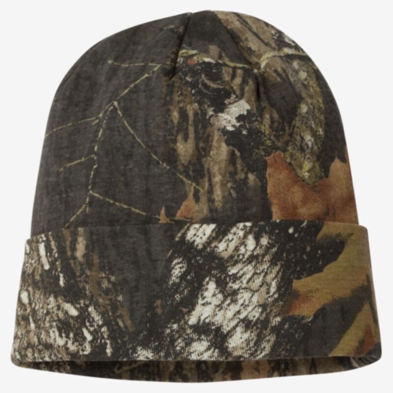 12" Licensed Camo Cuffed Beanie Thumbnail