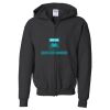 Youth Heavy Blend™ Standard Full-Zip Hooded Sweatshirt Thumbnail