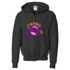 Youth Heavy Blend™ Standard Full-Zip Hooded Sweatshirt Thumbnail
