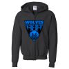 Youth Heavy Blend™ Standard Full-Zip Hooded Sweatshirt Thumbnail