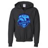 Youth Heavy Blend™ Standard Full-Zip Hooded Sweatshirt Thumbnail