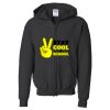 Youth Heavy Blend™ Standard Full-Zip Hooded Sweatshirt Thumbnail