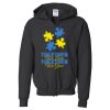 Youth Heavy Blend™ Standard Full-Zip Hooded Sweatshirt Thumbnail