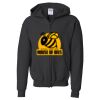 Youth Heavy Blend™ Standard Full-Zip Hooded Sweatshirt Thumbnail
