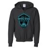 Youth Heavy Blend™ Standard Full-Zip Hooded Sweatshirt Thumbnail