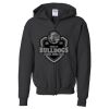 Youth Heavy Blend™ Standard Full-Zip Hooded Sweatshirt Thumbnail