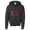 Youth Heavy Blend™ Standard Full-Zip Hooded Sweatshirt Thumbnail