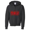 Youth Heavy Blend™ Standard Full-Zip Hooded Sweatshirt Thumbnail