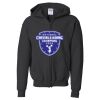Youth Heavy Blend™ Standard Full-Zip Hooded Sweatshirt Thumbnail