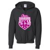 Youth Heavy Blend™ Standard Full-Zip Hooded Sweatshirt Thumbnail