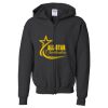 Youth Heavy Blend™ Standard Full-Zip Hooded Sweatshirt Thumbnail
