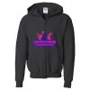 Youth Heavy Blend™ Standard Full-Zip Hooded Sweatshirt Thumbnail