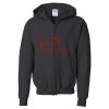 Youth Heavy Blend™ Standard Full-Zip Hooded Sweatshirt Thumbnail