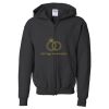 Youth Heavy Blend™ Standard Full-Zip Hooded Sweatshirt Thumbnail