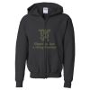 Youth Heavy Blend™ Standard Full-Zip Hooded Sweatshirt Thumbnail