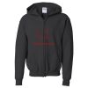 Youth Heavy Blend™ Standard Full-Zip Hooded Sweatshirt Thumbnail