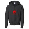 Youth Heavy Blend™ Standard Full-Zip Hooded Sweatshirt Thumbnail