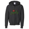 Youth Heavy Blend™ Standard Full-Zip Hooded Sweatshirt Thumbnail