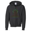 Youth Heavy Blend™ Standard Full-Zip Hooded Sweatshirt Thumbnail