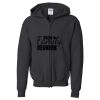 Youth Heavy Blend™ Standard Full-Zip Hooded Sweatshirt Thumbnail