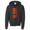 Youth Heavy Blend™ Standard Full-Zip Hooded Sweatshirt Thumbnail
