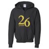 Youth Heavy Blend™ Standard Full-Zip Hooded Sweatshirt Thumbnail