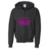 Youth Heavy Blend™ Standard Full-Zip Hooded Sweatshirt Thumbnail
