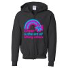 Youth Heavy Blend™ Standard Full-Zip Hooded Sweatshirt Thumbnail