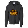 Youth Heavy Blend™ Standard Full-Zip Hooded Sweatshirt Thumbnail