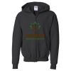 Youth Heavy Blend™ Standard Full-Zip Hooded Sweatshirt Thumbnail