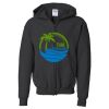 Youth Heavy Blend™ Standard Full-Zip Hooded Sweatshirt Thumbnail