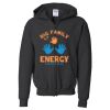 Youth Heavy Blend™ Standard Full-Zip Hooded Sweatshirt Thumbnail