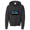 Youth Heavy Blend™ Standard Full-Zip Hooded Sweatshirt Thumbnail