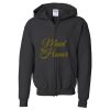 Youth Heavy Blend™ Standard Full-Zip Hooded Sweatshirt Thumbnail