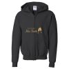 Youth Heavy Blend™ Standard Full-Zip Hooded Sweatshirt Thumbnail