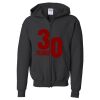 Youth Heavy Blend™ Standard Full-Zip Hooded Sweatshirt Thumbnail