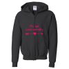 Youth Heavy Blend™ Standard Full-Zip Hooded Sweatshirt Thumbnail