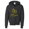 Youth Heavy Blend™ Standard Full-Zip Hooded Sweatshirt Thumbnail