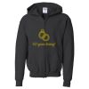 Youth Heavy Blend™ Standard Full-Zip Hooded Sweatshirt Thumbnail