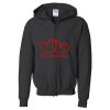 Youth Heavy Blend™ Standard Full-Zip Hooded Sweatshirt Thumbnail