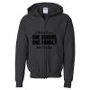 Youth Heavy Blend™ Standard Full-Zip Hooded Sweatshirt Thumbnail