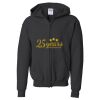 Youth Heavy Blend™ Standard Full-Zip Hooded Sweatshirt Thumbnail