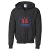 Youth Heavy Blend™ Standard Full-Zip Hooded Sweatshirt Thumbnail