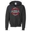 Youth Heavy Blend™ Standard Full-Zip Hooded Sweatshirt Thumbnail