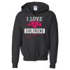 Youth Heavy Blend™ Standard Full-Zip Hooded Sweatshirt Thumbnail