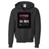 Youth Heavy Blend™ Standard Full-Zip Hooded Sweatshirt Thumbnail
