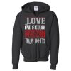 Youth Heavy Blend™ Standard Full-Zip Hooded Sweatshirt Thumbnail